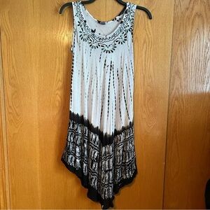 Shoreline size 1XL sleeveless gauze dress